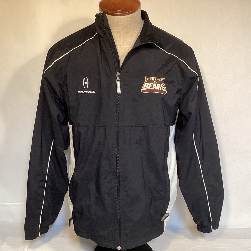 Hershey Jr Bears Hockey Windbreaker made by Harrow size small